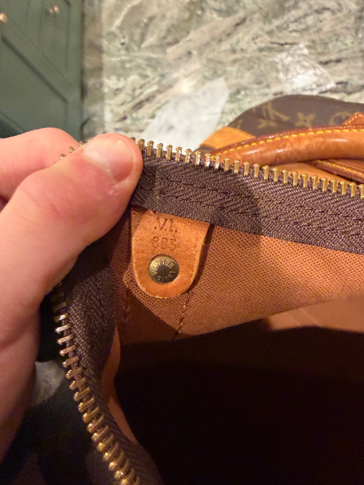 Louis Vuitton keepall bandouliere 50