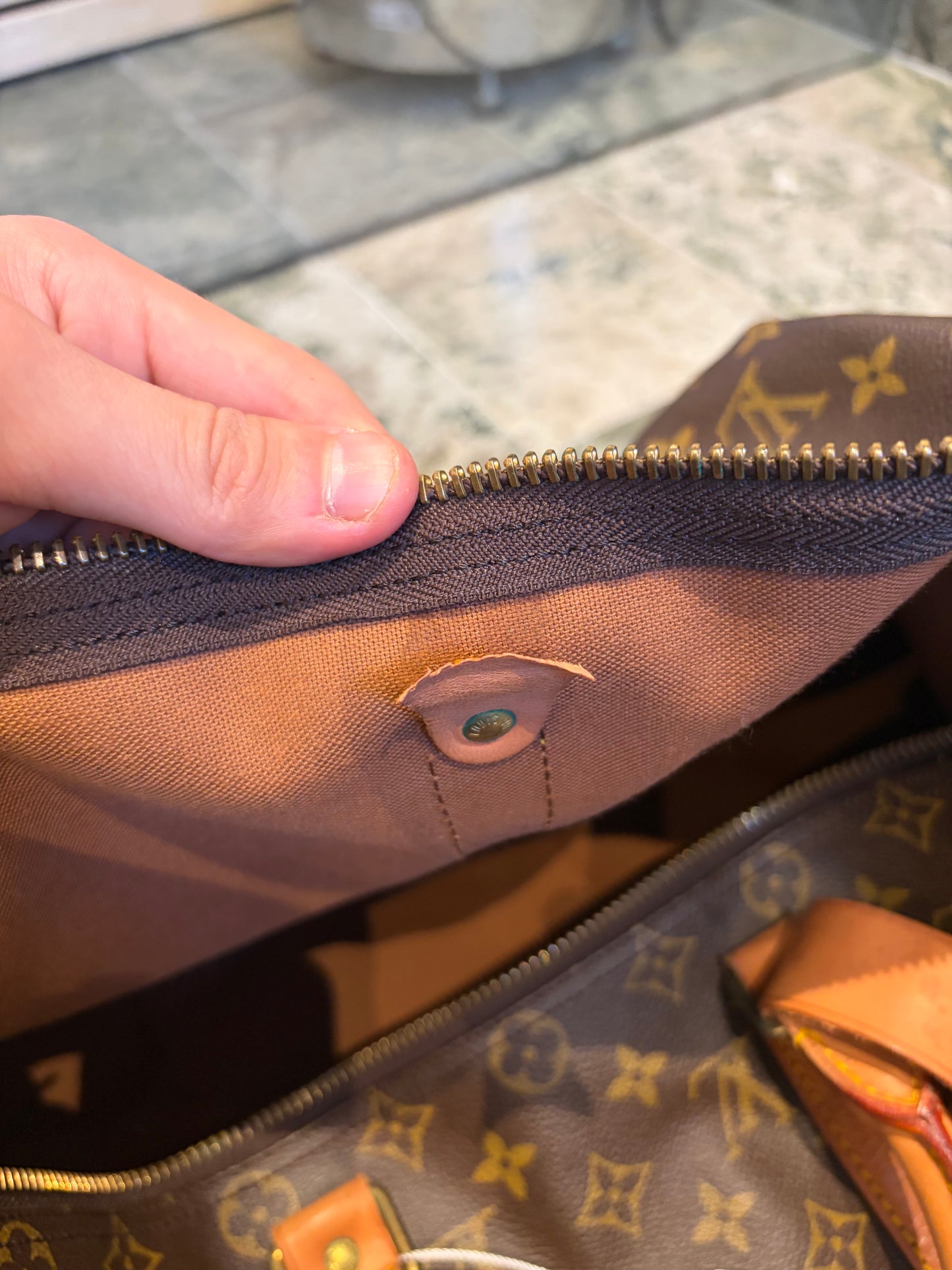 Louis Vuitton keepall 50