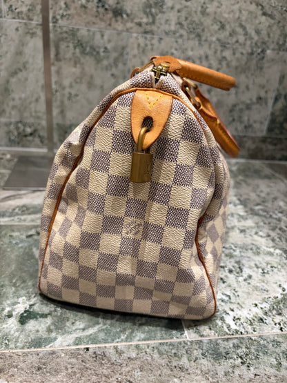 Louis Vuitton speedy 30 azur Daimer