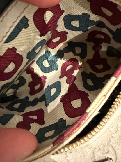 Gucci boston bag gg pattern 25