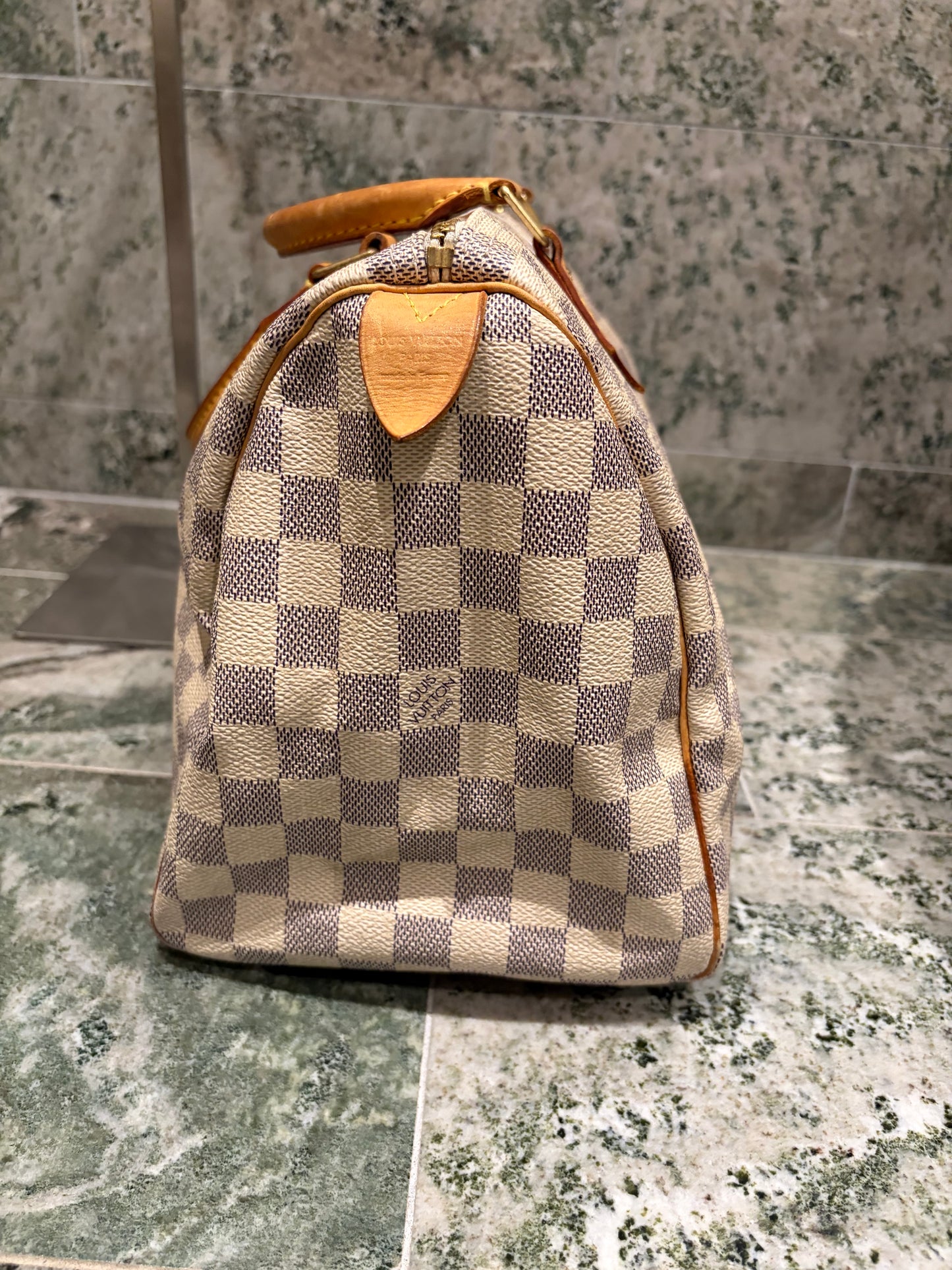 Louis Vuitton speedy 30 azur Daimer