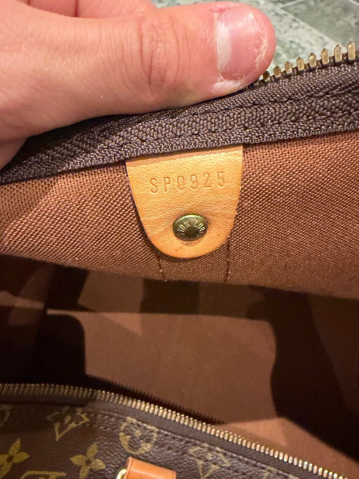 Louis Vuitton keepall 50