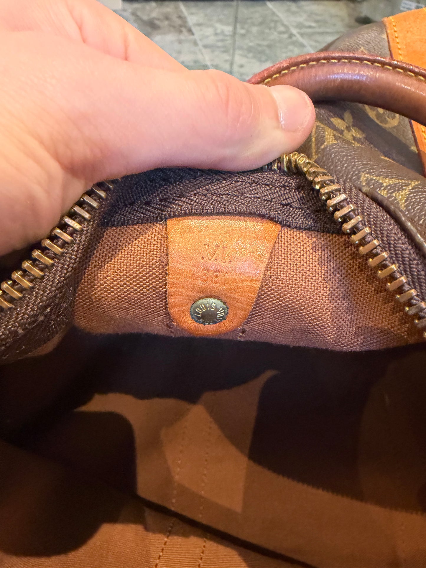 Louis Vuitton keepall bandouliere 55