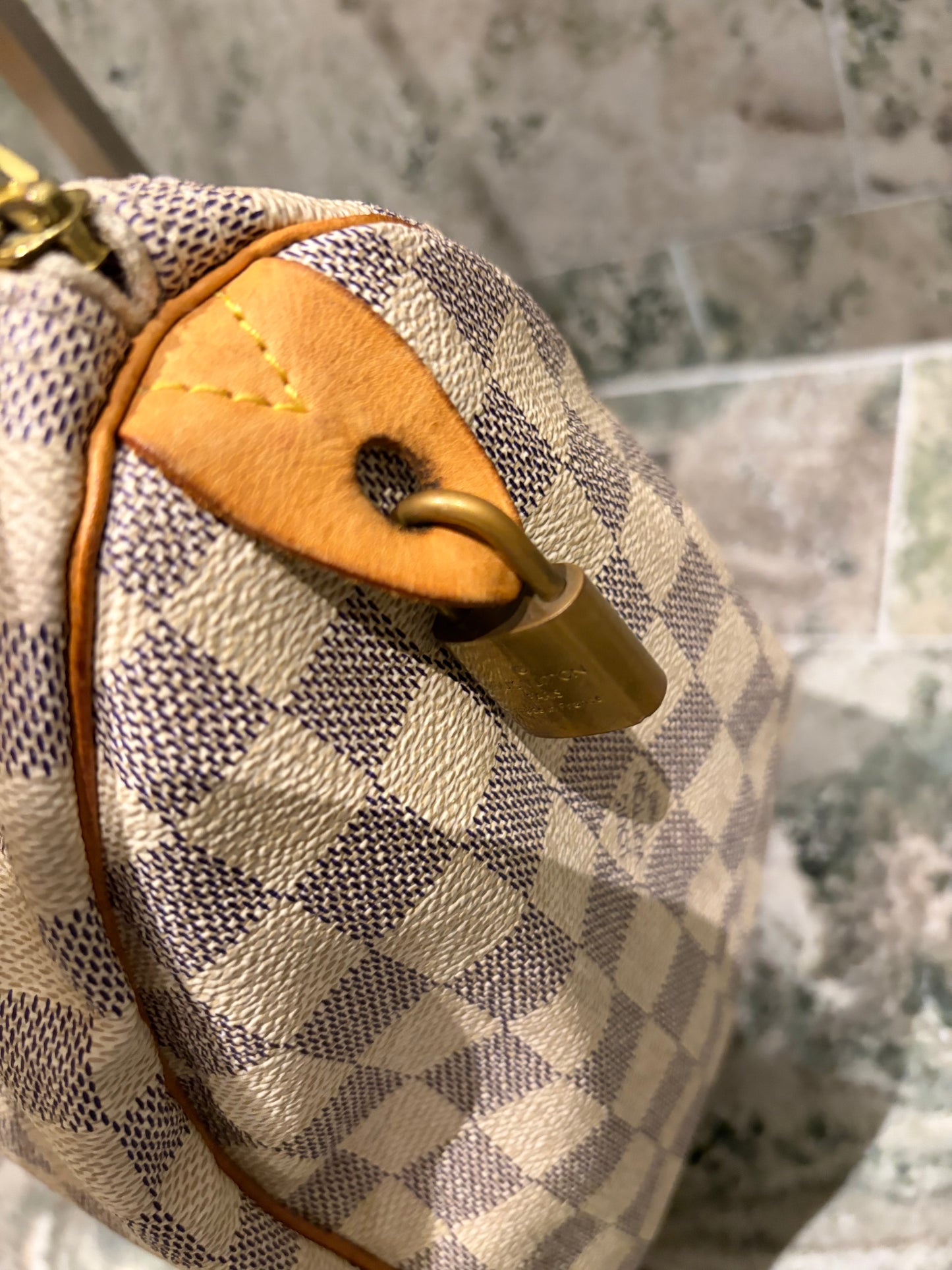 Louis Vuitton speedy 30 azur Daimer
