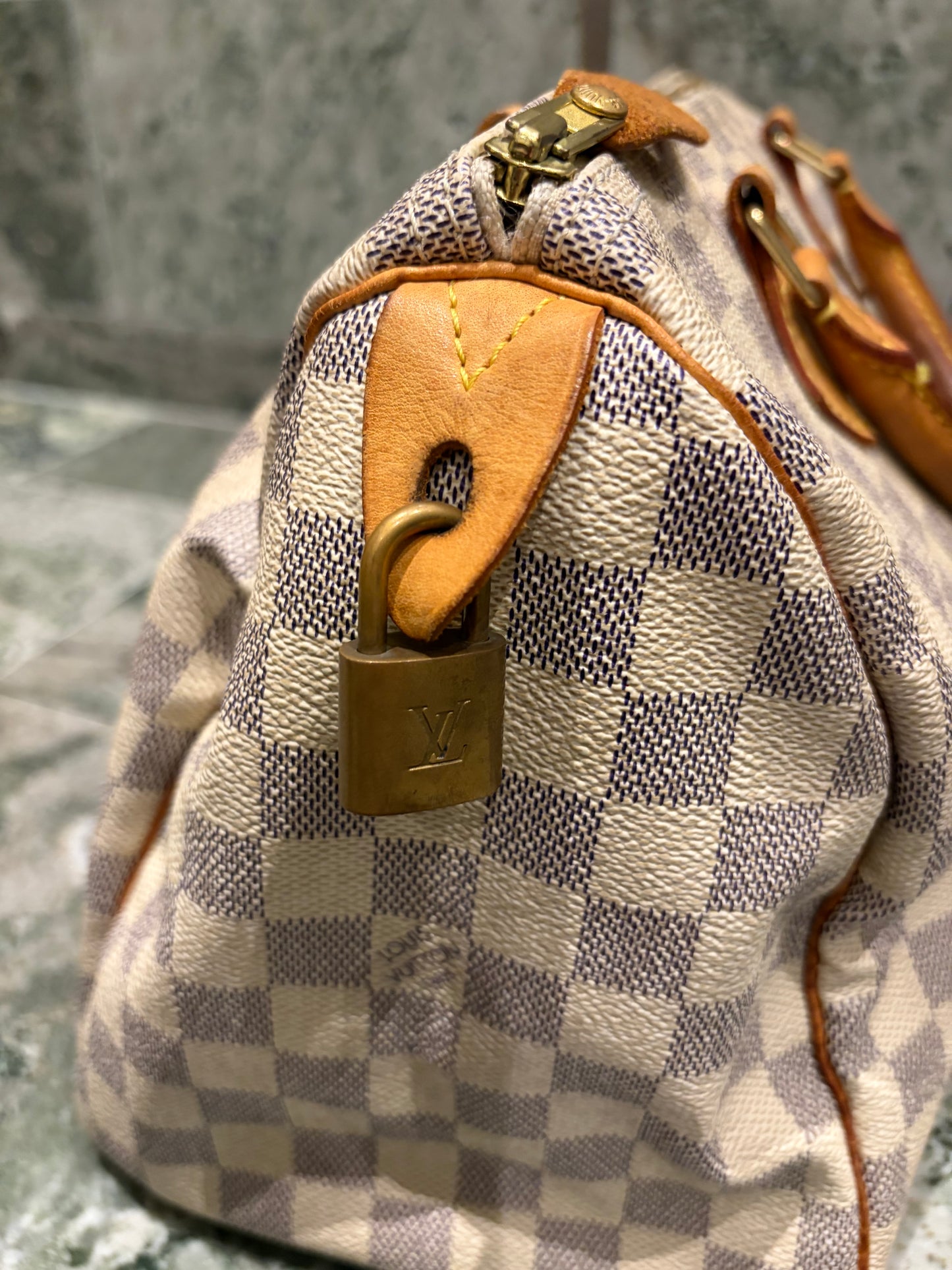 Louis Vuitton speedy 30 azur Daimer