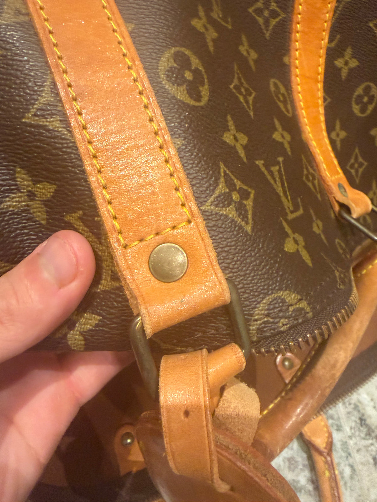 Louis Vuitton keepall bandouliere 55