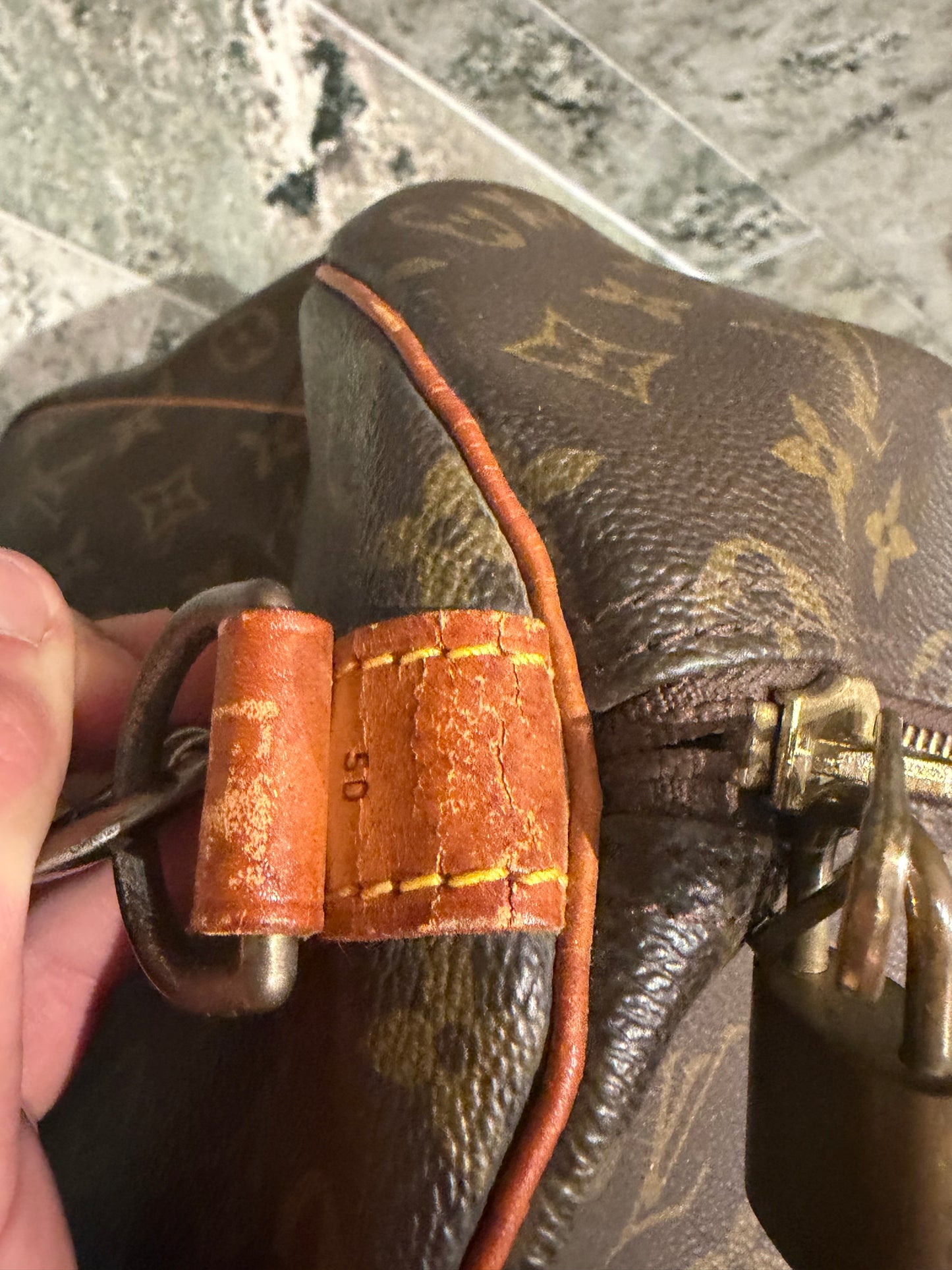 Louis Vuitton keepall bandouliere 50