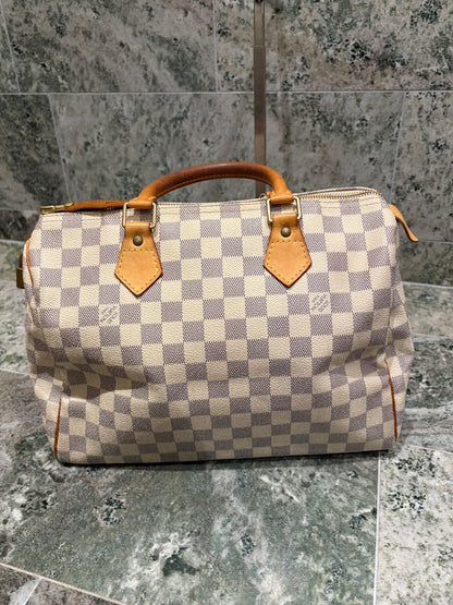 Louis Vuitton speedy 30 azur Daimer