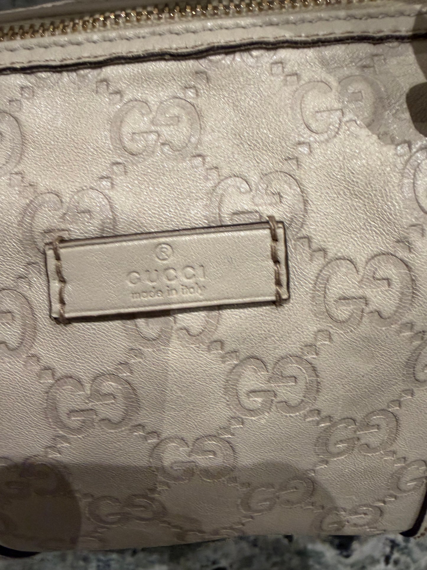 Gucci boston bag gg pattern 25