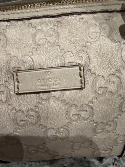 Gucci boston bag gg pattern 25