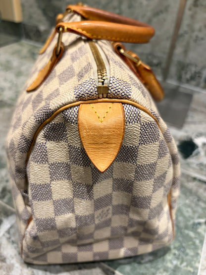 Louis Vuitton speedy 30 azur Daimer