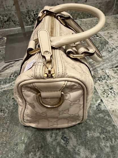 Gucci boston bag gg pattern 25