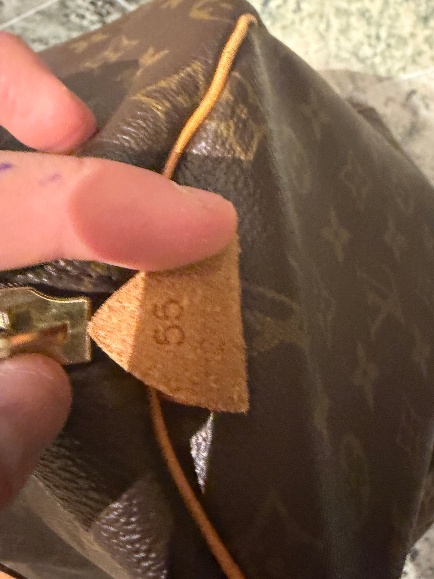 Louis Vuitton keepall 55