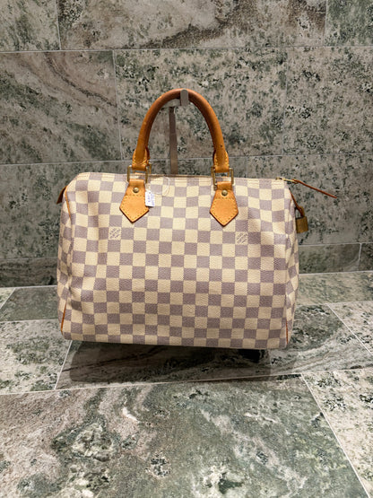 Louis Vuitton speedy 30 azur Daimer