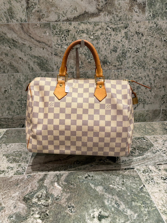 Louis Vuitton speedy 30 azur Daimer
