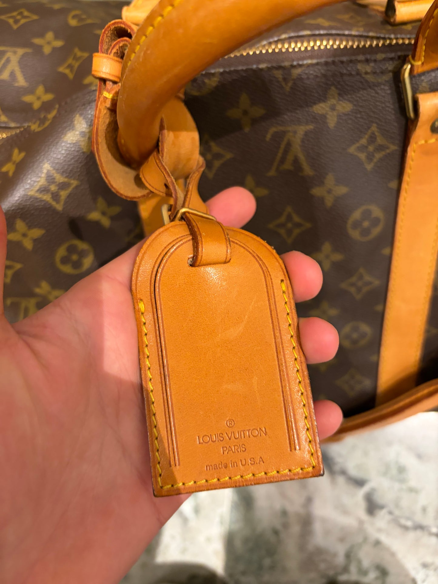 Louis Vuitton keepall bandouliere 55